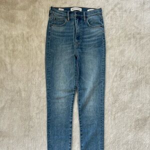 Classic Blue High-Waisted Jeans